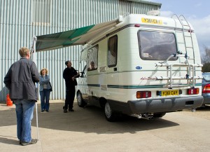 Campervan tour with Col