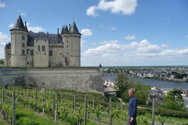 Chateau Saumur and River Loire
