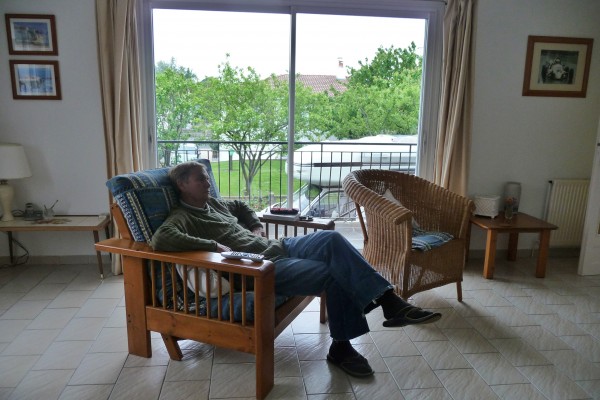 Rodney on a day off at La Fenouiller