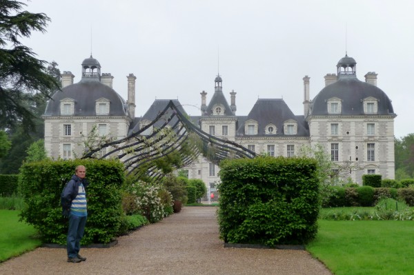 Behind the Chateau de Chiverny