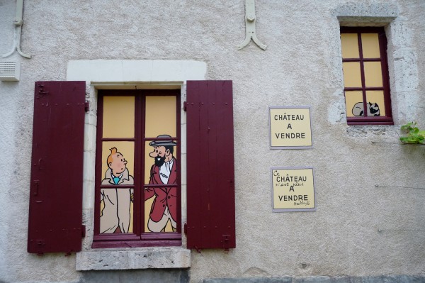 Chateau de Chiverny's Tintin