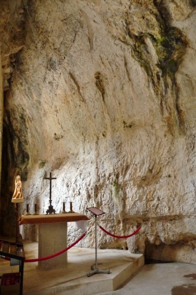 Inside the Chapel of St Louis, Rocamadour