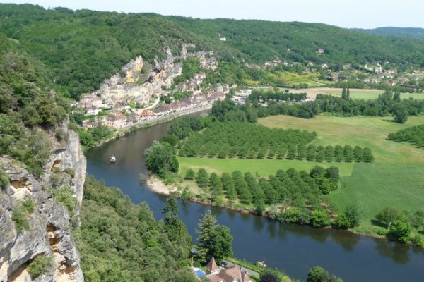 La Roque Gageac from Marquessac