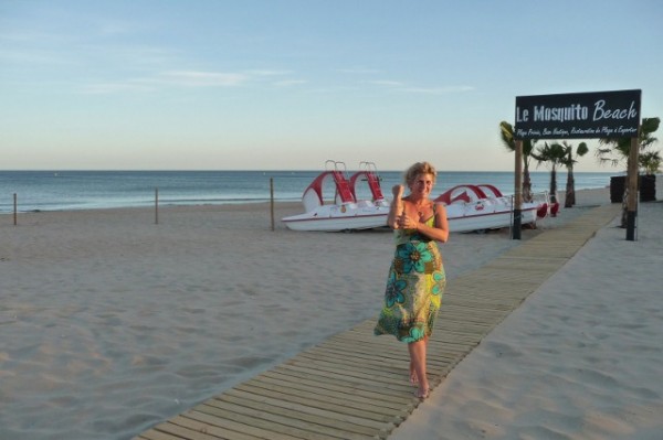 Not a great name for a bar on the beach at Marseillan Plage