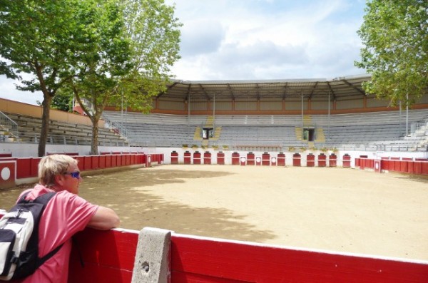 The bullring at Nogaro