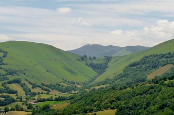 The view at lunch stop near Musculdy