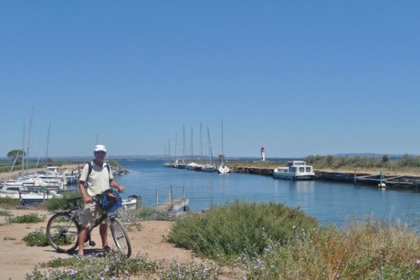 Where the Canal du Midi enters the Etang de Thau, Marseillan