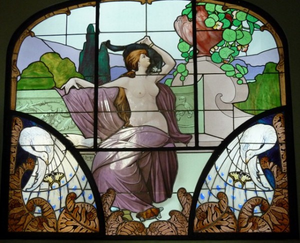A window in the Musée de l’Ecole de Nancy