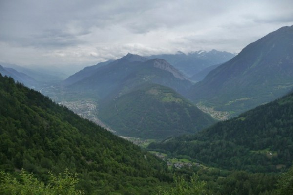 First view of Martigny