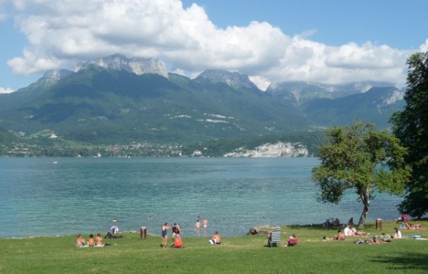 Lac d'Annecy at 6pm