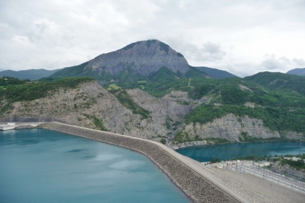 The Dam at Lac de Serre-Poncon