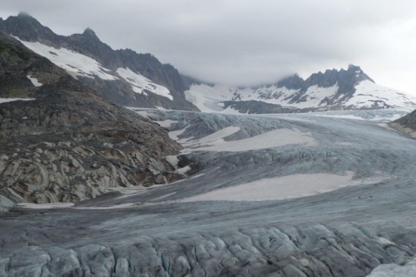 The Rhone Glacier