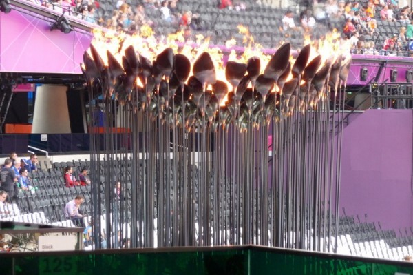 10 The Olympic flame