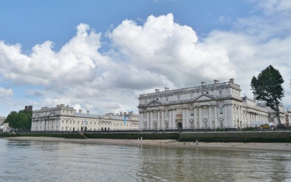16 The old Royal Naval College at Greenwich from the Thames
