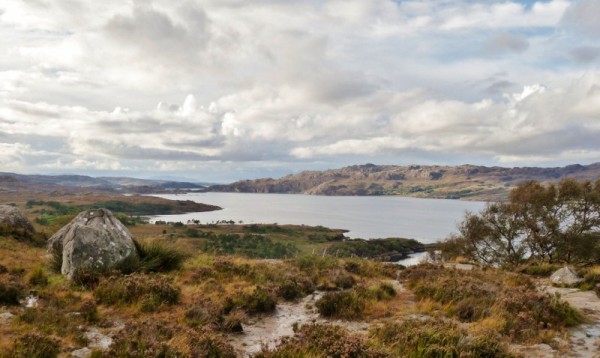 193 Loch Torridon and the Log House
