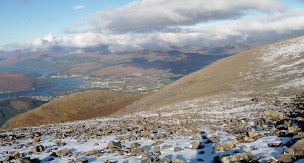 306 Looking down on Fort William
