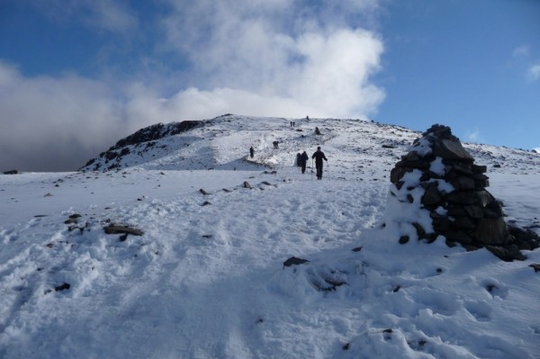 308 Ben Nevis peak ahead....