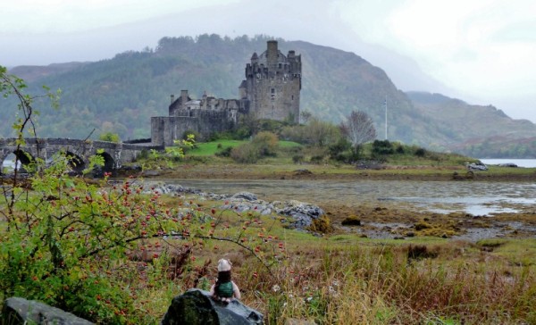 The Spooky Eilean Donan Castle, Dornie, Scotland