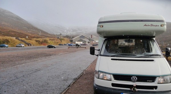 I Do Not Want To Be A Bumper Sticker, Especially When It Is Snowing at Cairngorms Ski Centre, Scotland