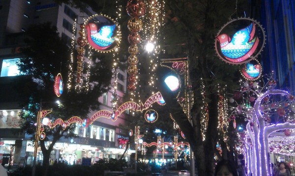Orchard Road Christmas Lights