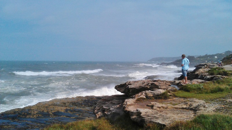 Curling waves near Curl Curl