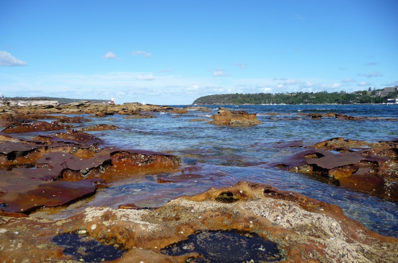Rock pools at Balmoral