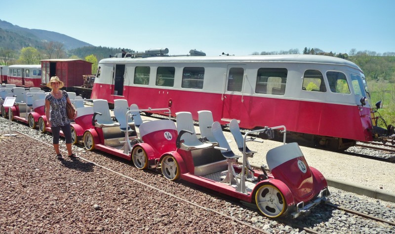 The Velorail at Gorges du Doux