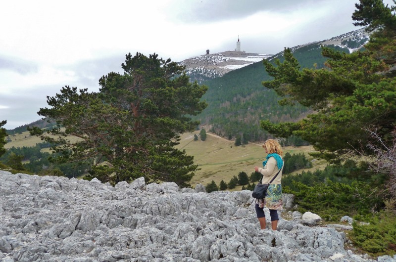 Mont Ventoux in the snow