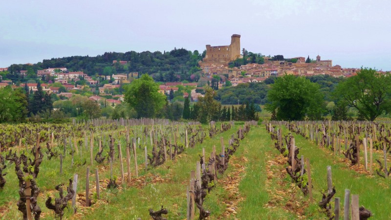 The village of Châteauneuf du Pape