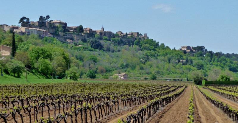 Ménerbes made famous by Peter Mayle in his book "A Year In Provence'