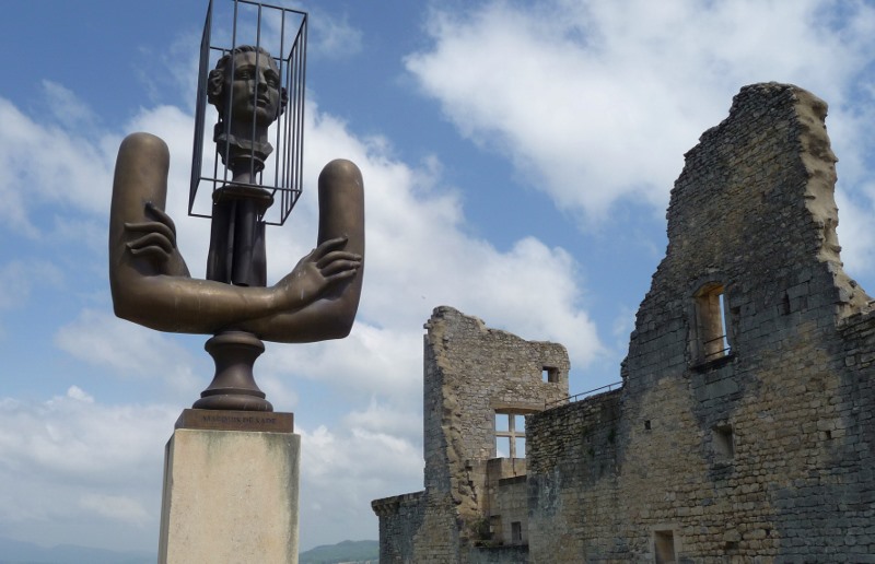 The Marquis de Sade and chateau