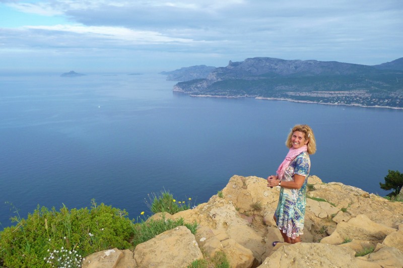 The view back over Cassis