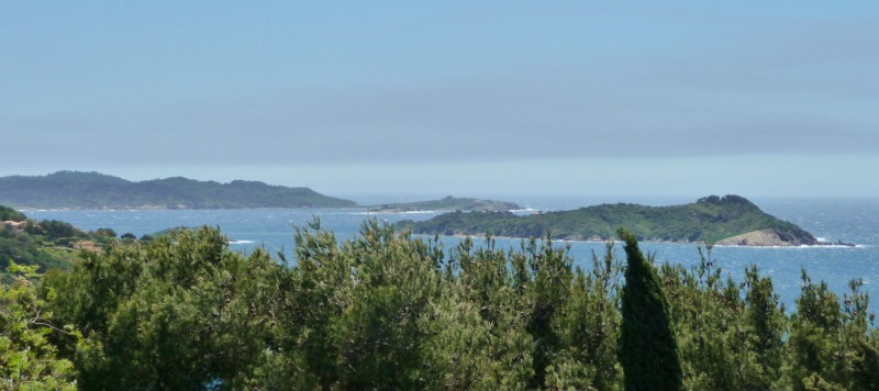 The view from Giens over Île de Grand Ribaud