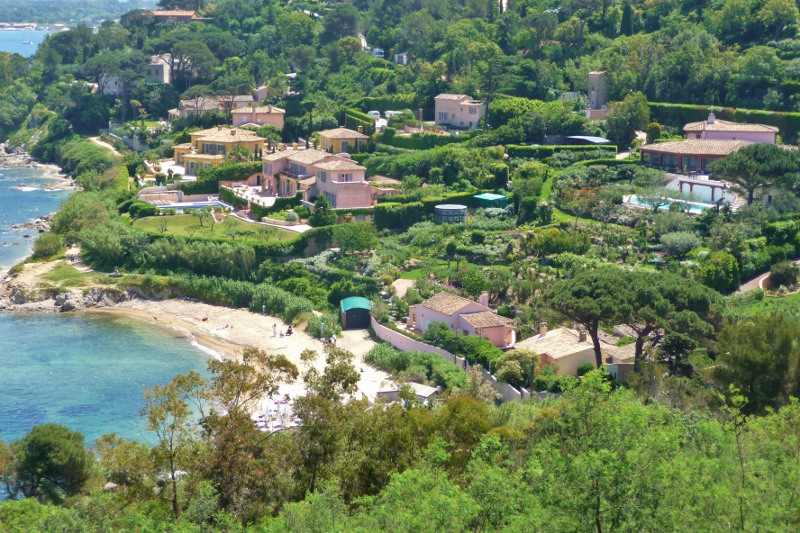 Villas of the rich and famous
