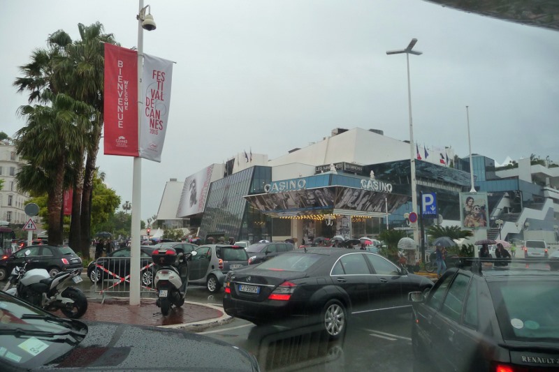 Traffic chaos in Cannes
