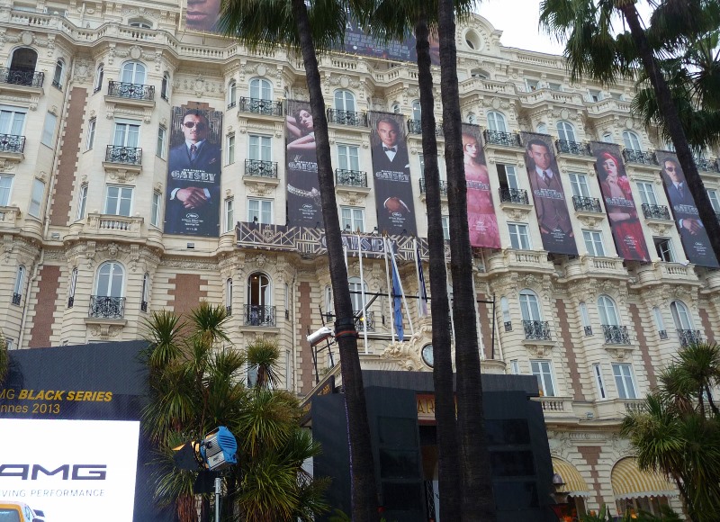 The Great Gatsby crew must be staying at the Carlton Hotel in Cannes