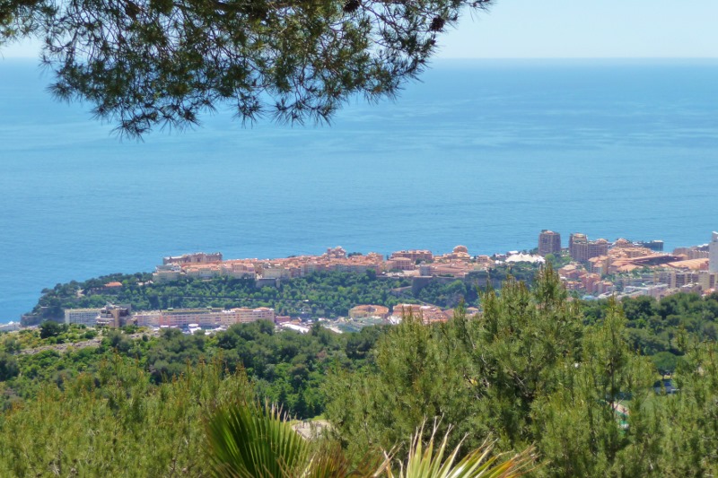 Last view of Monaco at lunchtime