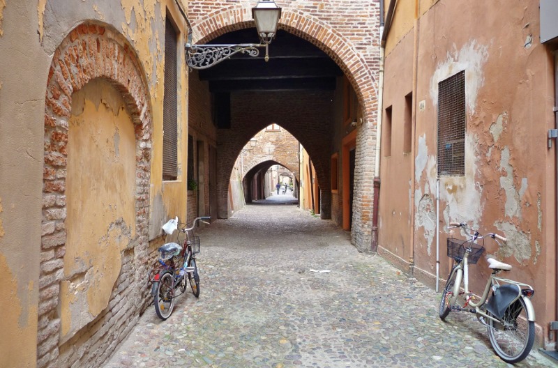 Bicycles in Ferrara