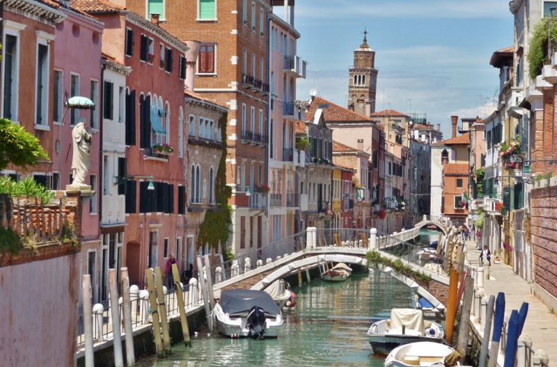 A canal somewhere in Venice