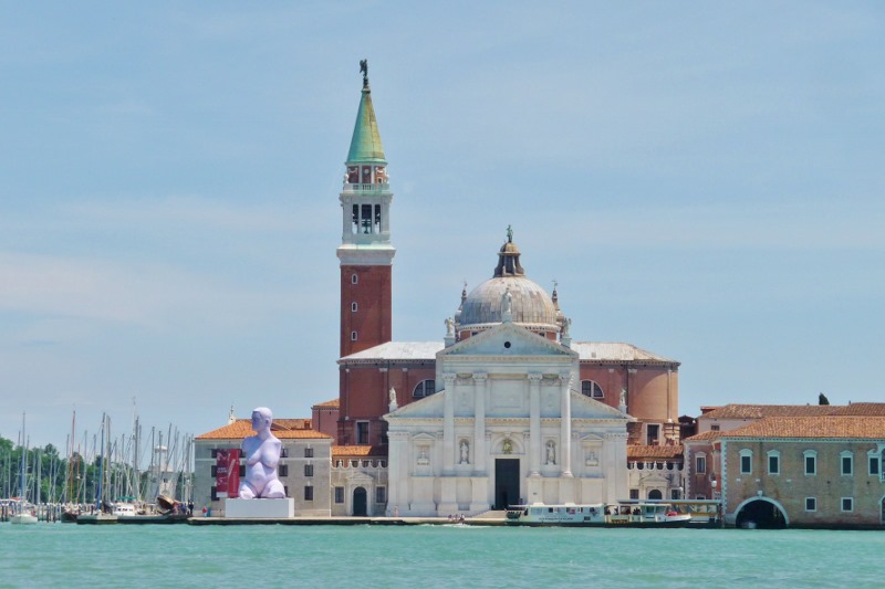 Isola di San Giorgio Maggiore and the Venice Biennale's Tracy Emin statue