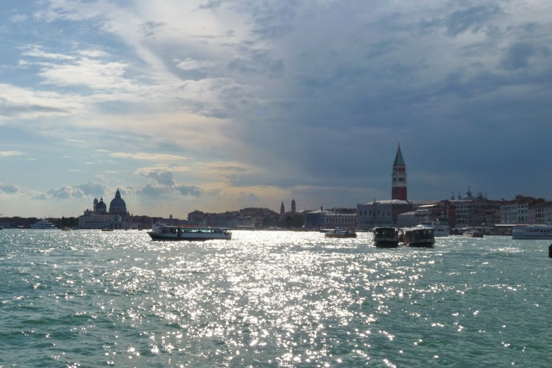 Rain clouds over Venice