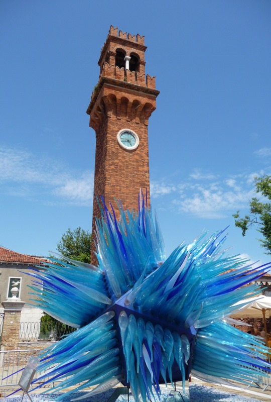 Brick and glass on Murano