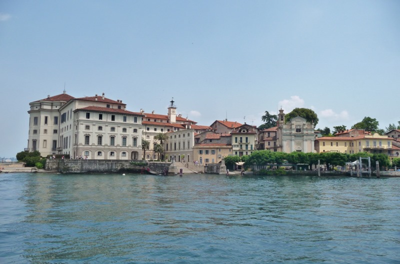 Arriving at Isola Bella