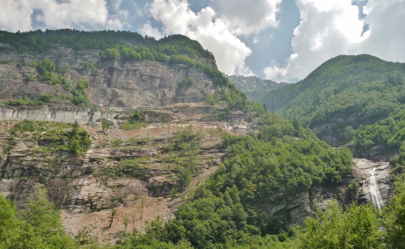 A mine in the Valle Antigorio