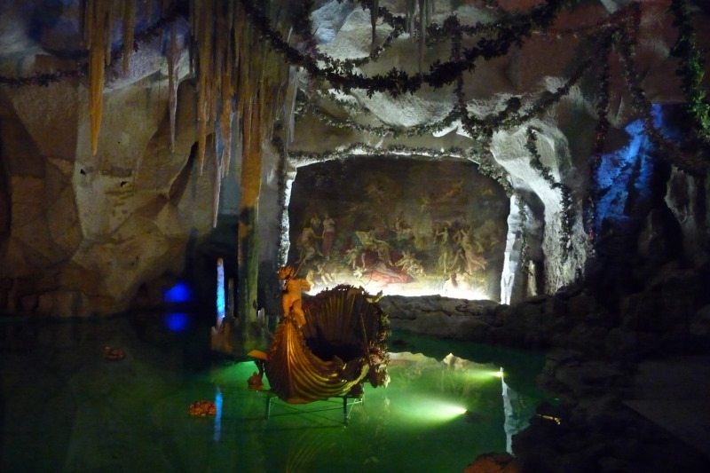 The set for Wagner's Tann-Häuser Opera in the Venus Grotto