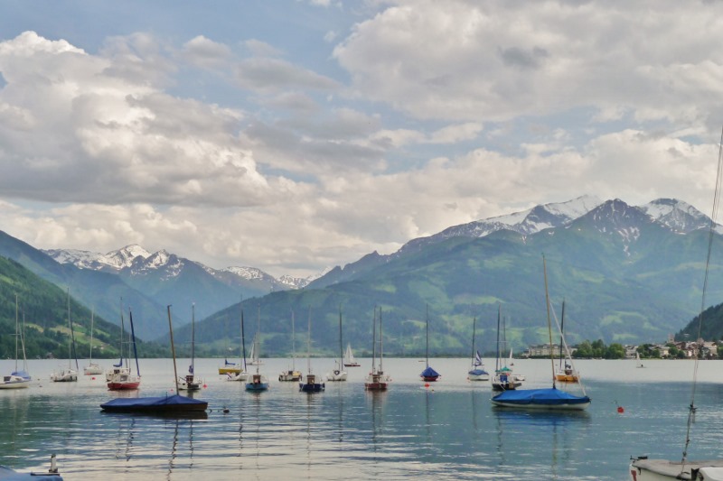 Looking towards Zell Am See