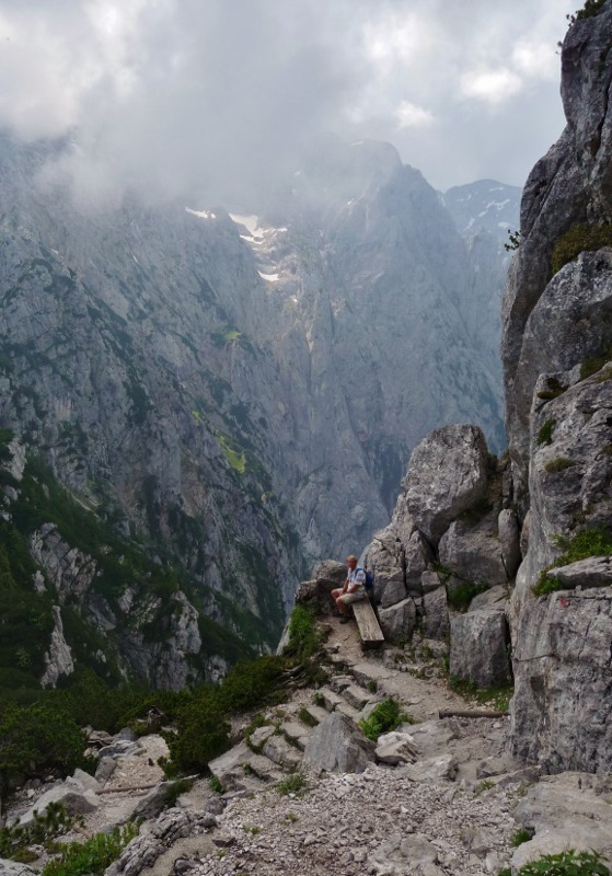 Rodney amongst the peaks around Kehlsteinhaus