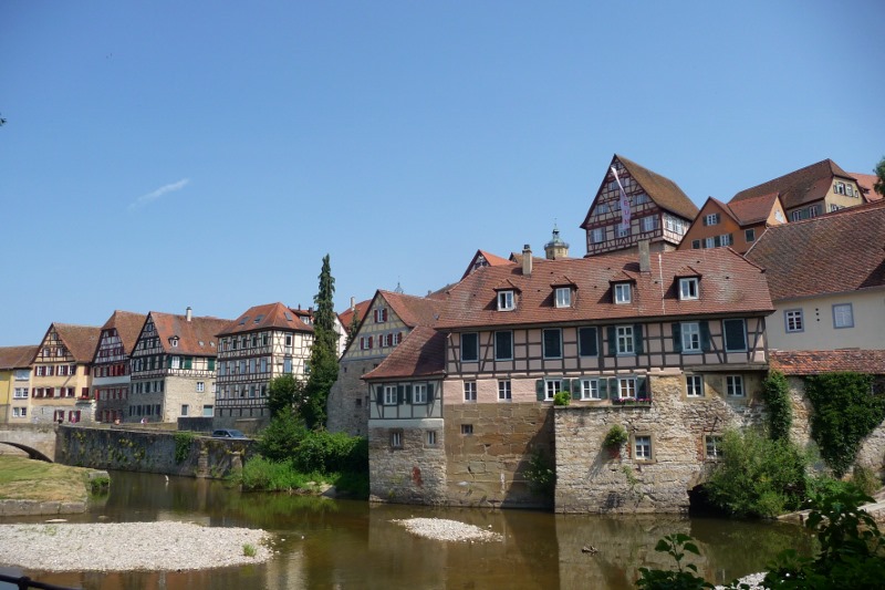 The view from Unterwöhrd