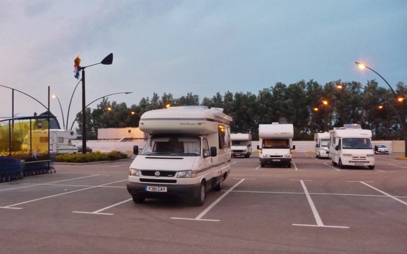 Eileen and herd at Cité Europe at sunset