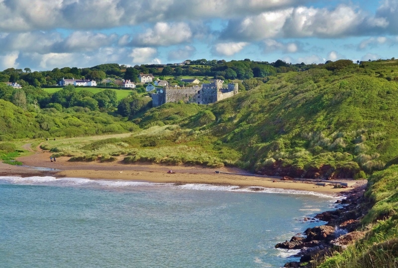 Manorbier Castle 